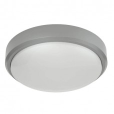 Φωτιστικό Πλαφονιέρα Φ21 LED 15W 230V 1100lm CCT Polycarbonate Γκρι IP65 Echo